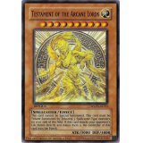 魔導神のオブジェ/Testament of the Arcane Lords【スーパーレア】