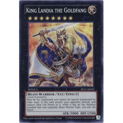 画像1: 金牙の王 ランディア/King Landia the Goldfang【スーパーレア】