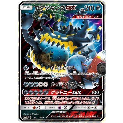 画像1: 【SM4+】アクジキングGX【RR】