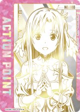 アスナ　ACTION POINT  AP  直筆サイン  シリアル【ユニオンアリーナ】【 ソードアートオンライン】 SAO-2