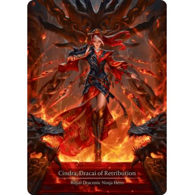 画像1: Cindra, Dracai of Retribution/報復のドラカイ、シンドラ【Marvel】【Cold Foil】（英）