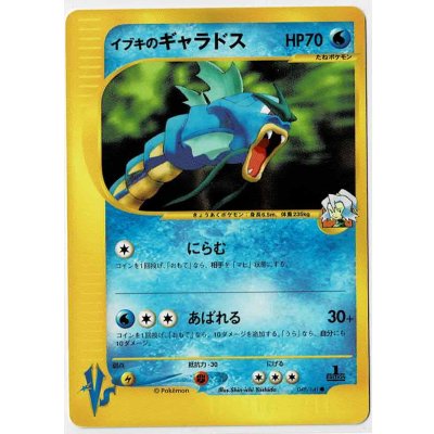 画像1: イブキのギャラドス　ポケモンカードVS　1ED