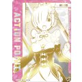 レム　ACTION POINT  AP  直筆サイン シリアル 【ユニオンアリーナ】【 Re:ゼロから始める異世界生活】