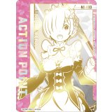 レム　ACTION POINT  AP  直筆サイン シリアル 【ユニオンアリーナ】【 Re:ゼロから始める異世界生活】