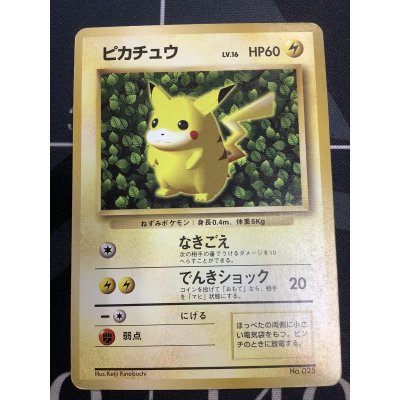 画像1: ピカチュウ　「すぐわかるポケモンカードの遊びかた」おまけ　1996年プロモ (光沢なし)