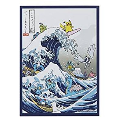 画像1: 浮世絵　しろがね山　デッキシールド　64枚