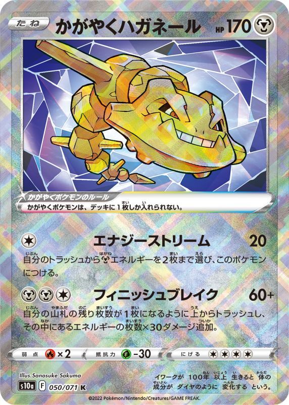 画像1: 【S10a】かがやくハガネール【K】 (1)