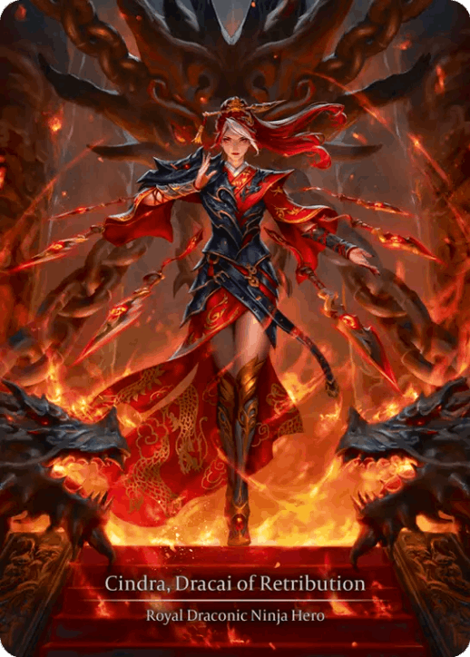 画像1: Cindra, Dracai of Retribution/報復のドラカイ、シンドラ【Marvel】【Cold Foil】（英） (1)