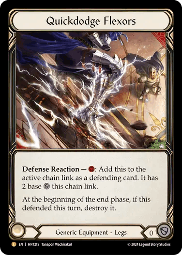 画像1: Quickdodge Flexors/屈性回避【L】【Rainbow Foil】（英） (1)