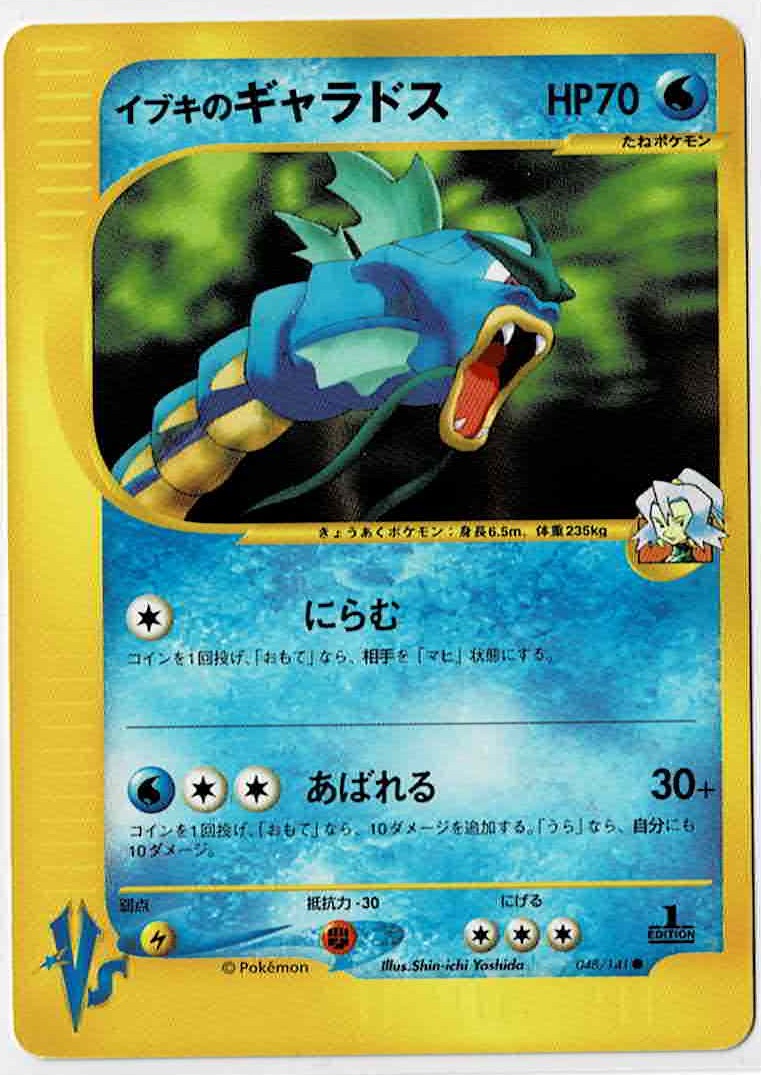 画像1: イブキのギャラドス　ポケモンカードVS　1ED (1)